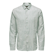 Only & Sons Srajca ONSCAIDEN pastelno zelena/bela