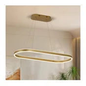 Brilagi - LED luster na sajli PONDIE LED/44W/230V 80x30 cm zlatni
