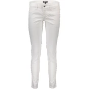 JUST CAVALLI WOMEN'S WHITE TROUSERS
