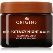 Origins High-Potency Night-A-Mins™ Oil-Free Resurfacing Gel Cream With Fruit-Derived AHAs vlažilna nočna krema za posvetlitev in zgladitev kože 50 ml