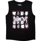 Sum 41 All Killer No Filler Tracklist (Back Print) Black XL Majica