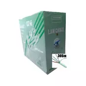 GEMBIRD UPC-6004EL-Solid OEM UTP cat.6e indoor solid CCA kotur, 305m Blue