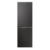 Candy Kombinovani frižider ECN2CQTEB186, Total NoFrost, NoFrost, Crni