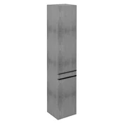 SITIA 2 vratni visoki skladiščni prostor 35x172x32cm, levo/desno/srebrni hrast - Siva - 35x172x32 cm - Sapho - SITIA - 24 - MDF/laminat - 350 - 1720 - 320 - 14