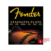 Fender 50 L Stainless Steel Flatwound Ball End Set Žice za elektricnu gitaru