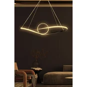 Opviq Lestenec, Canum Black-Yellow Light