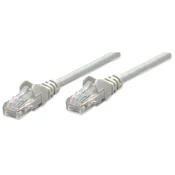 INTELLINET Mrežni kabl Patch, Cat6 kompatibilan, U/UTP, 1m 340373 sivi
