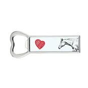 Artdog American Quarter Horse - odpirač za steklenice s konjem, personaliziran odpirač za hladilnik, unikatno darilo za moškega by Art-Dog