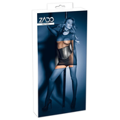 ZADO Leather Waist Cincher 51 cm - Black Lamb Nappa, Cotton Lining OZA008A