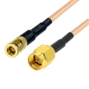 shumee Pigtail SMA vtič/SMB vtičnica 20cm RG316