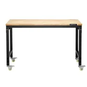 VEVOR Delovna miza nastavljive višine 1220x610x711-1003 mm hrast močna in vzdržljiva