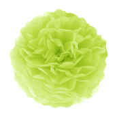 Papirnat pompon – zelen 15 cm
