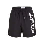 Calvin Klein Swimwear Kratke kopalne hlače Intense Power črna/bela