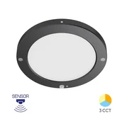 BRAYTRON BP03 panel LED 20W CCT PIR okrogel črn