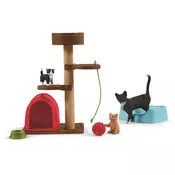 Schleich 42501 praskalnik za mačke z mladički