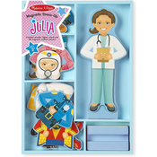 Lutka za odjevanje Melissa & Doug – Julia, u magnetskim odjecama