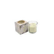 SILFC SVEČA DIŠEČA S KRISTALI 270g QUARTZ TRANSPARENT WELLBEING HEALTH