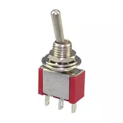 Prekidac kipp 2A/250V 1-pol 2-položaja, fi=6mm