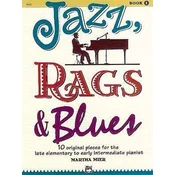 JAZZ RAGS&BLUES BK.1,10 ORIGINAL PIECES/MIER