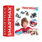 SmartGames Magnetni konstruktori SmartMax Power Vehicles mix SMX 303