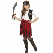 Widmann Dekliški Kostum Piratka, 158