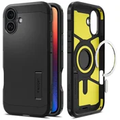 Ovitek Spigen Tough Armor MagSafe, črno - ovitek za iPhone 16 Plus (ACS08085)