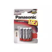 PANASONIC Everyday Power  Alkalna baterija, AAA, 6/1