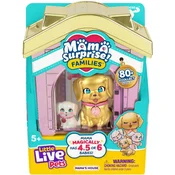 Set za igru Moose Little Live Pets - Kucica mame šteneta s bebama, asortiman