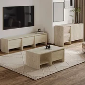 Laris - Travertine Travertine Living Room Furniture Set