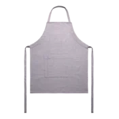 Svetlo siv bombažni predpasnik 70 x 85 cm — Basic Ambiente - 596418