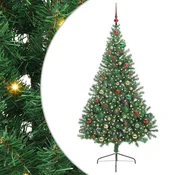 Umjetno predsvijetljeno božicno drvce Zelena 180 cm PVC
