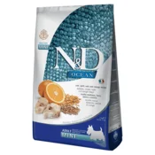 N&D Ocean Hrana za pse Mini Adult, Pomorandža i Bakalar - 2.5 kg