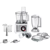 Bosch Haushalt Bosch Haushalt MC812S814 Multipraktik 1250 W Srebrna, Bela