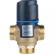 slomart Termostatski mešalni ventil ATM 361 DN20, G 1 palec, temperaturno območje 20-43 °C, Kvs 1.6