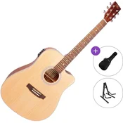 SX SD204CE Standard SET Natural Elektroakustična dreadnought