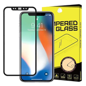 MG Full Glue kaljeno steklo za Apple iPhone 11 Pro Max/XS Max, črna