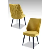 Hanah Home Set stolica Pufi, 48x90x43 cm, 2 komada, Žute