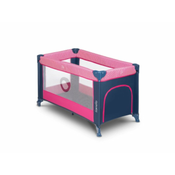 Lionelo STEFI PINK OMBRE Potovalna posteljica