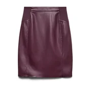 VERO MODA Krilo vinsko rdeča