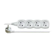 Emos Podaljšek P0412 2m/4 sockets/white/PVC/1 mm2
