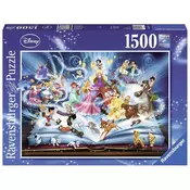 Ravensburger - Puzzle Disneys magical book of fairies - 1 500 kosov