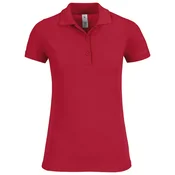 MAJICA KRATKI RUKAVI B&C SAFRAN TIMELESS WOMEN 180G CRVENA XL