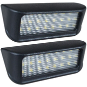 shumee Fiat Scudo 2007- LED luči za registrsko tablico 2 kom komplet