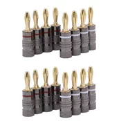 INF Banana čep pozlačen 4 mm 16-paket, (21278413)