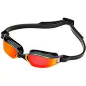 Michael phelps xceed titan swimming goggles black/red