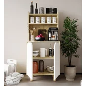 HANAH HOME Višenamenska samostojeca polica Parma 2 Sapphire Hrast White