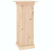 Vidaxl Stojalo za rože 40x40x90 cm trdna borovina