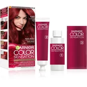 Garnier Color Sensation barva za lase odtenek 6.60 Intensywny Rubin 1 kos
