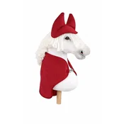 BB Komplet Hobby Horse A3: flis preproga + glušniki - bordo