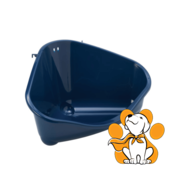 Moderna Pets Corner Large Blue Berry, Ugaoni Toalet Za Macke